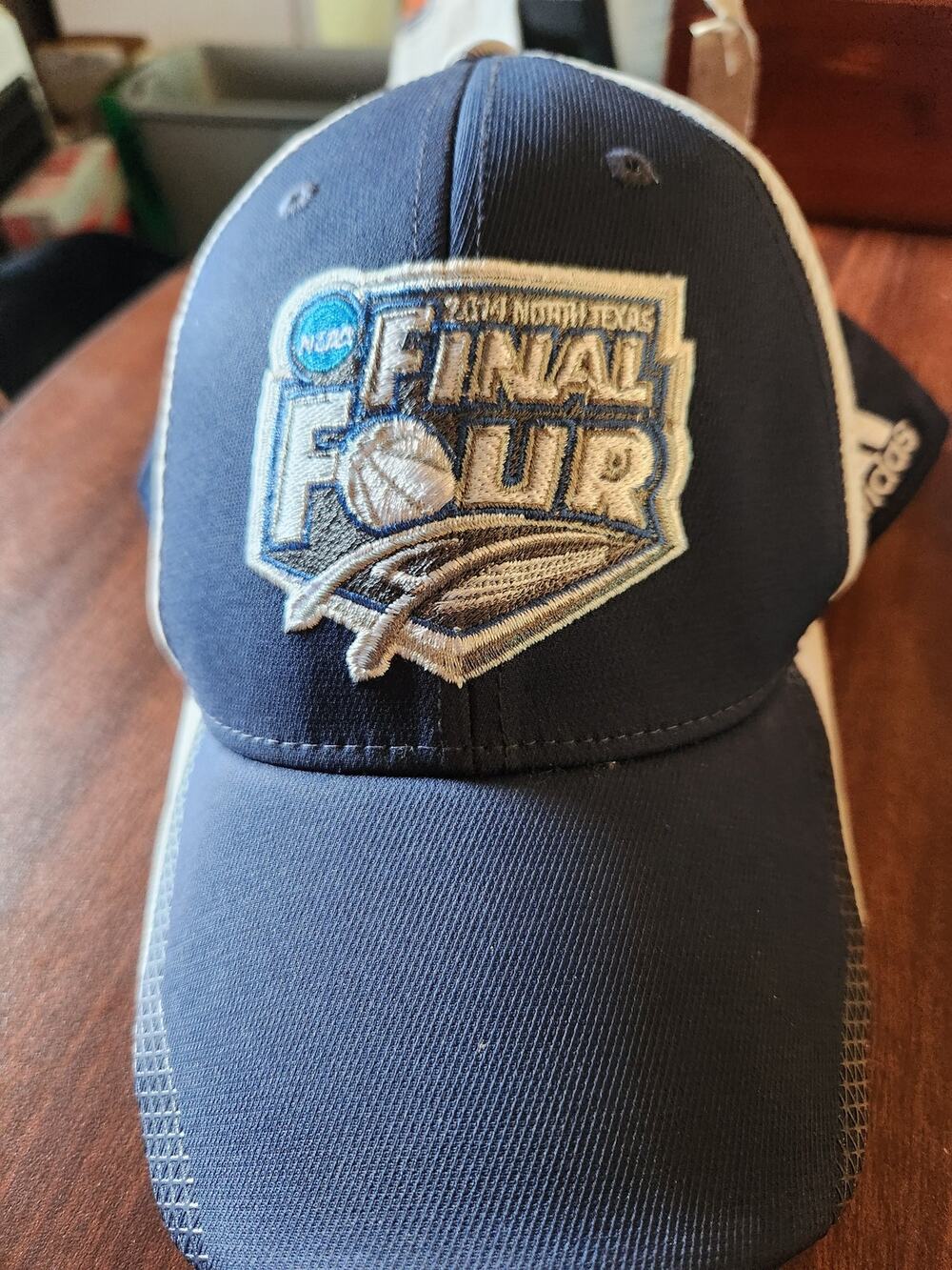 Adidas 2014 NCAA Final Four North Texas Basketball Hat Cap Navy Blue L/XL